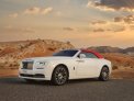White Rolls Royce Dawn 2021 for rent in Abu Dhabi 2